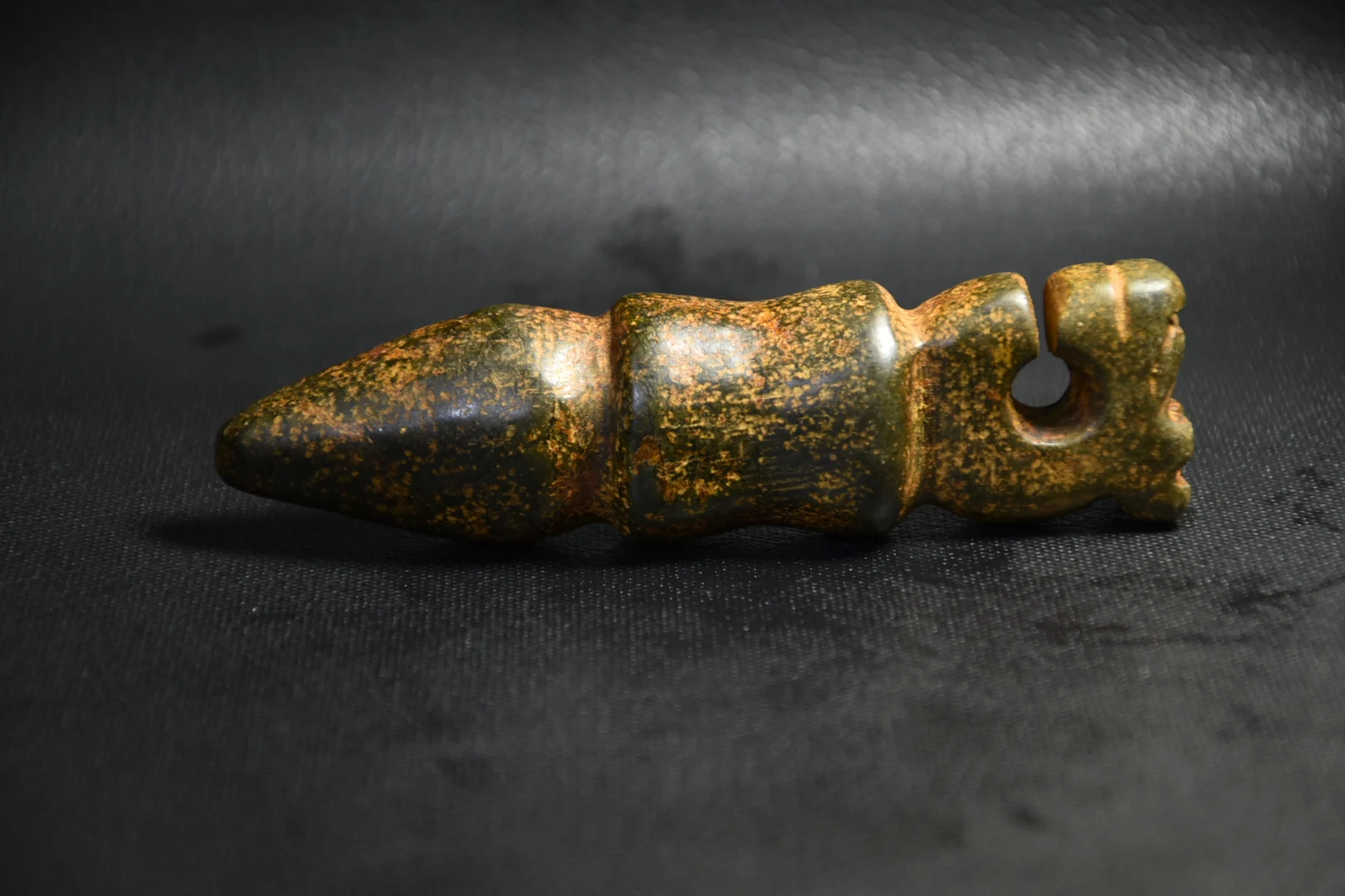 Hongshan culture meteorite artifact jade pig dragon seven star pendant