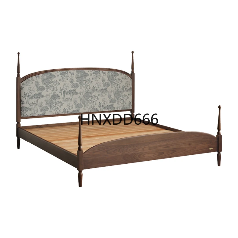 

Designer Queen Luxury Bed Lights Backrest Italian Adults Twin Bedroom Beds Double King Smart Wooden Cama De Casal Furniture