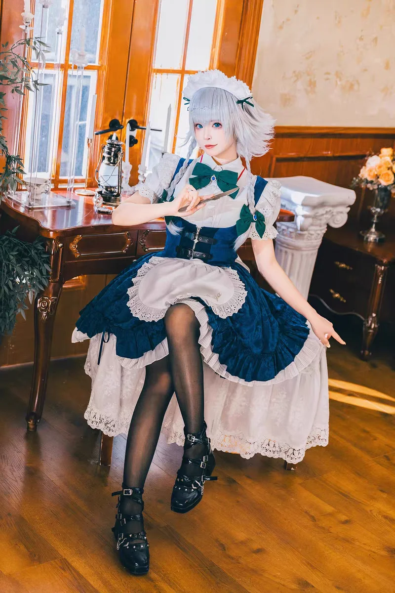2026アニメ東方プロジェクト女性用マンスウィートメイド制服 - Men Accessories For Party のレビューと価格