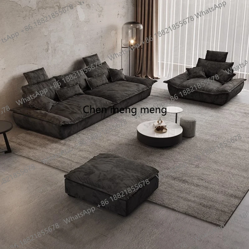Lazy Cat Scratching Cloth Sofas Living Room Straight Row Lounge Single Sofa Straight Row Sofy Do Salon Lazy Home Furniture