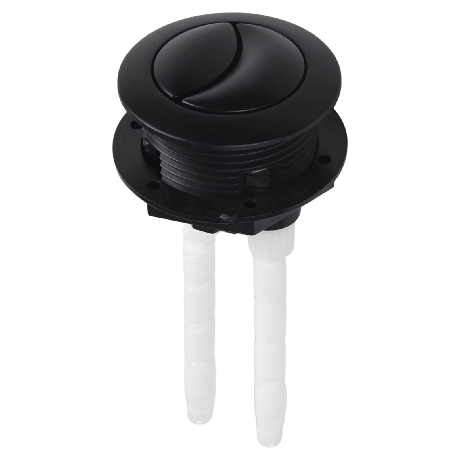 Black Toilet Push Button For Mechanical Top Flush Valve Cisterns Dual Flush Plastic Flush Push Button Bathroom Accessories 38mm