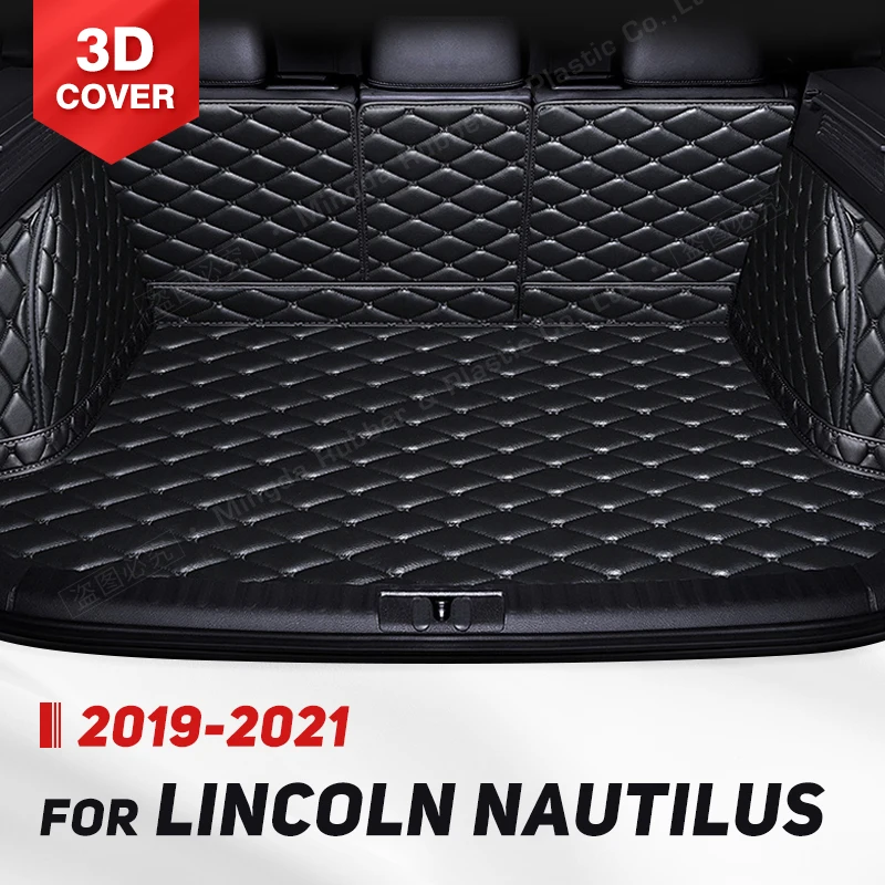 

Автомобильный коврик для багажника с полным покрытием для Lincoln NAUTILUS 2019-2021 20, автомобильный коврик для багажника, подкладка для груза, защитные аксессуары для интерьера