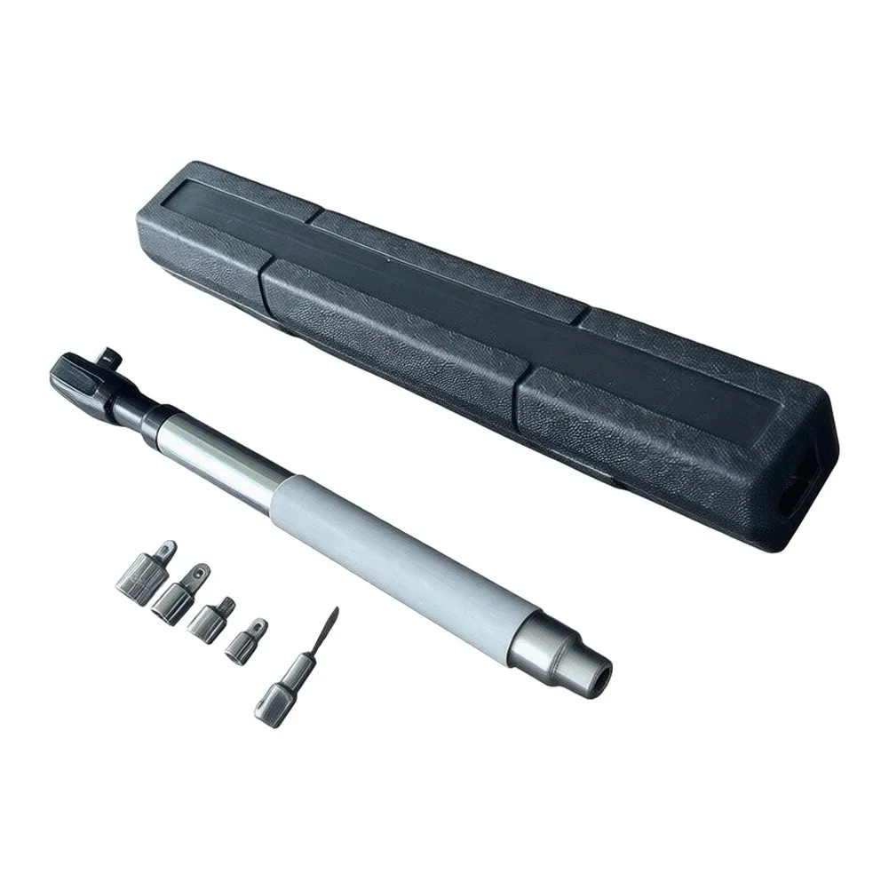 1/2 inch Wrench Extender Tool for Tight Spaces Narrow Neck 1.57 inch Width 16.93 inch Length Chrome Steel Durability