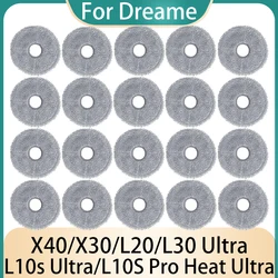 Mop Pads For Dreame X40 Ultra/L20/X30/L10S /L30/L10s Pro Ultra Heat Replacements Mop Cloths Accessories