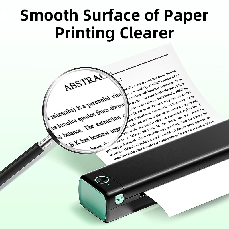 ورق طباعة حراري قابل للطي مقاس A4، 200 ورقة، عرض 210 مم، طول 298 مم، مناسب للطابعات المحمولة #5