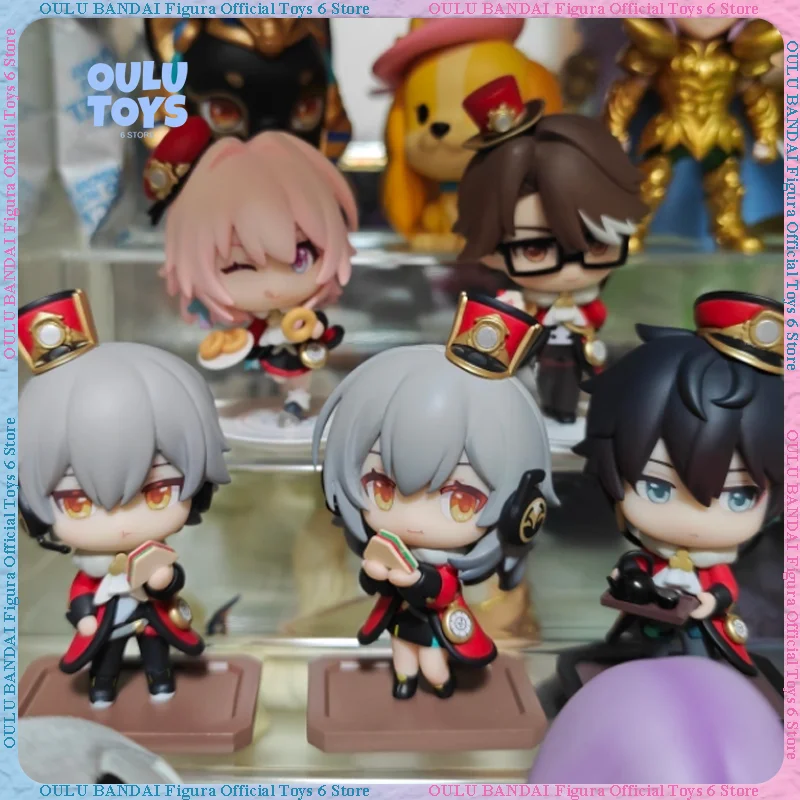 

Honkai: Star Rail Welcome Tea Party Series Capsule Figure Blind Box Featuring Dan Heng, March 7th, Welt & Trailblazer