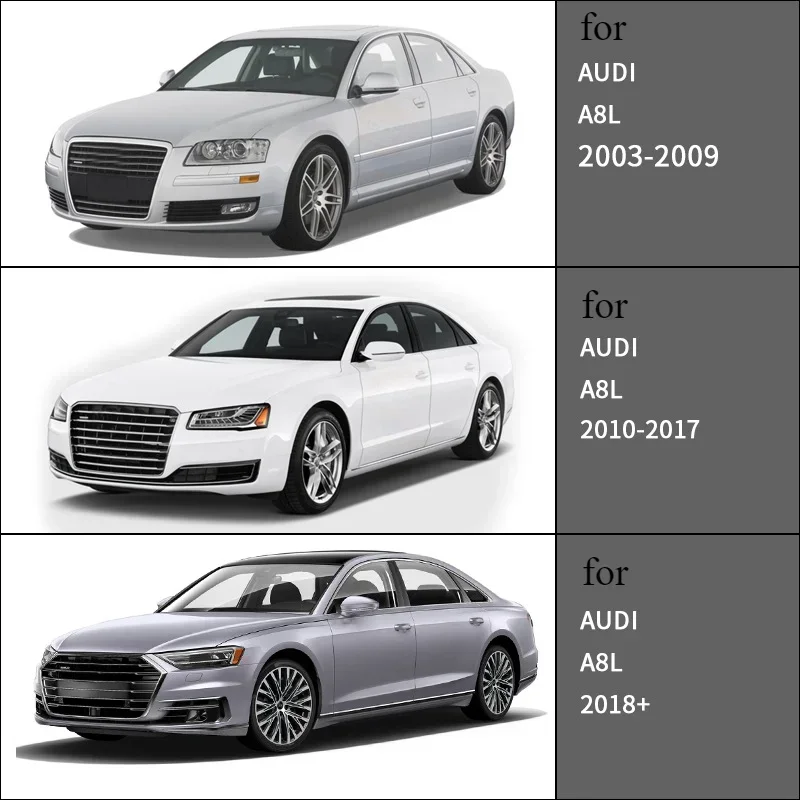 For AUDI A8L MK4-D5 2018+ Window Visor High Qualiuty Car Side Window Deflector Visor Awnings & Shelters Car Accessories