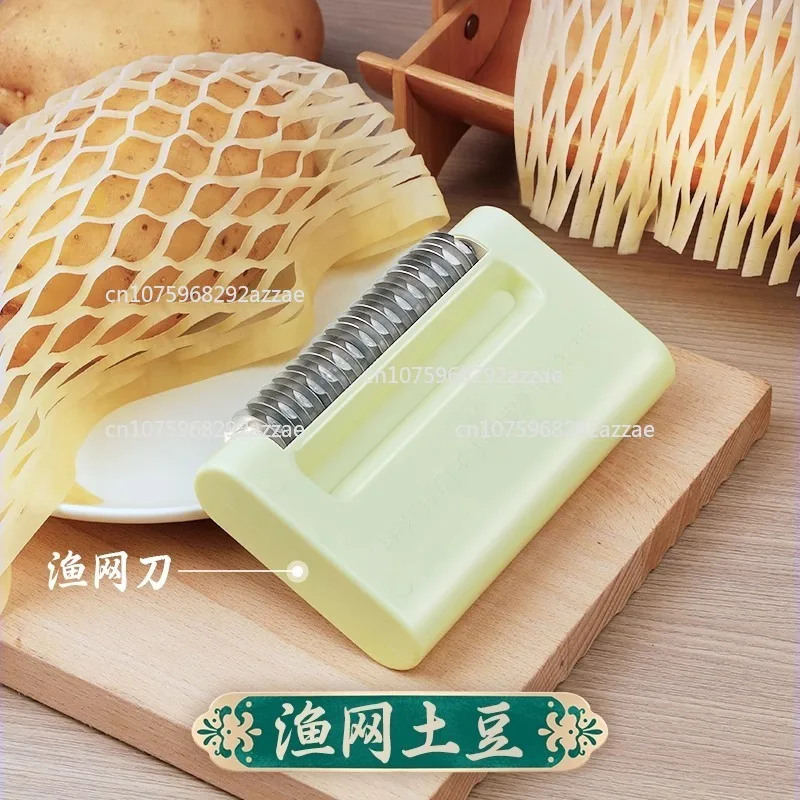 

Manual waterfall potato slicer Multifunctional window grilles lotus root slices Radish grater Commercial