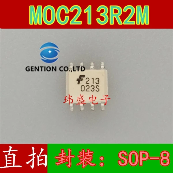 

10 шт. MOC213R2M с шелковым принтом 213 SOP-8 развязывающий свет MOC213 в наличии 100% новый и оригинальный