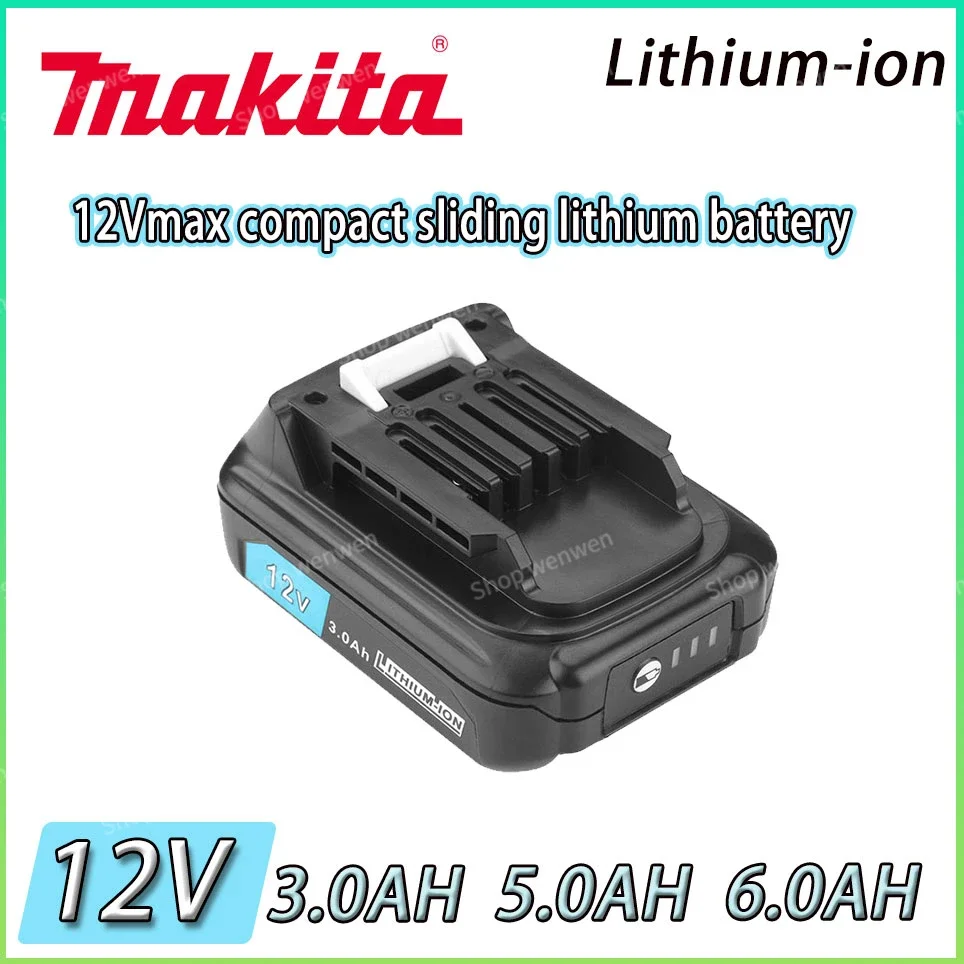 

Makita 12v lithium ion battery 197390-1 BL1015 1973901 BL1021B BL1041B BL1015B BL1020B BL1040B 3000mAh Li-ion battery