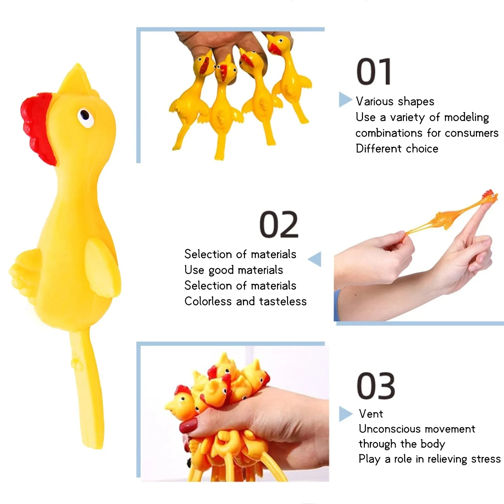 Launch	Turkey	Tricky	Slingshot	Chick	Ejection	Chicken	Toy	Flying	Toy	Slingshot	Chicken	Finger	Toys	Turkey	Sticky	Practice