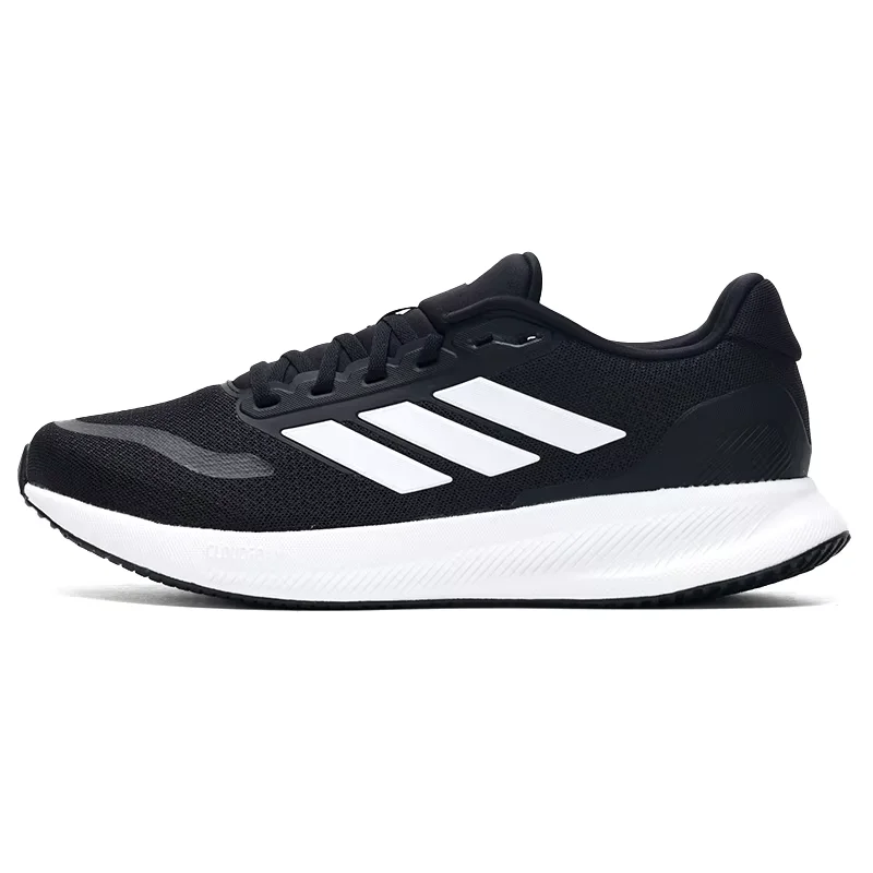 Classic Adidas JH5554 Sports Sneakers Black White Mesh Rubber Sole Lightweight Jogging Walking Casual Running Free Return