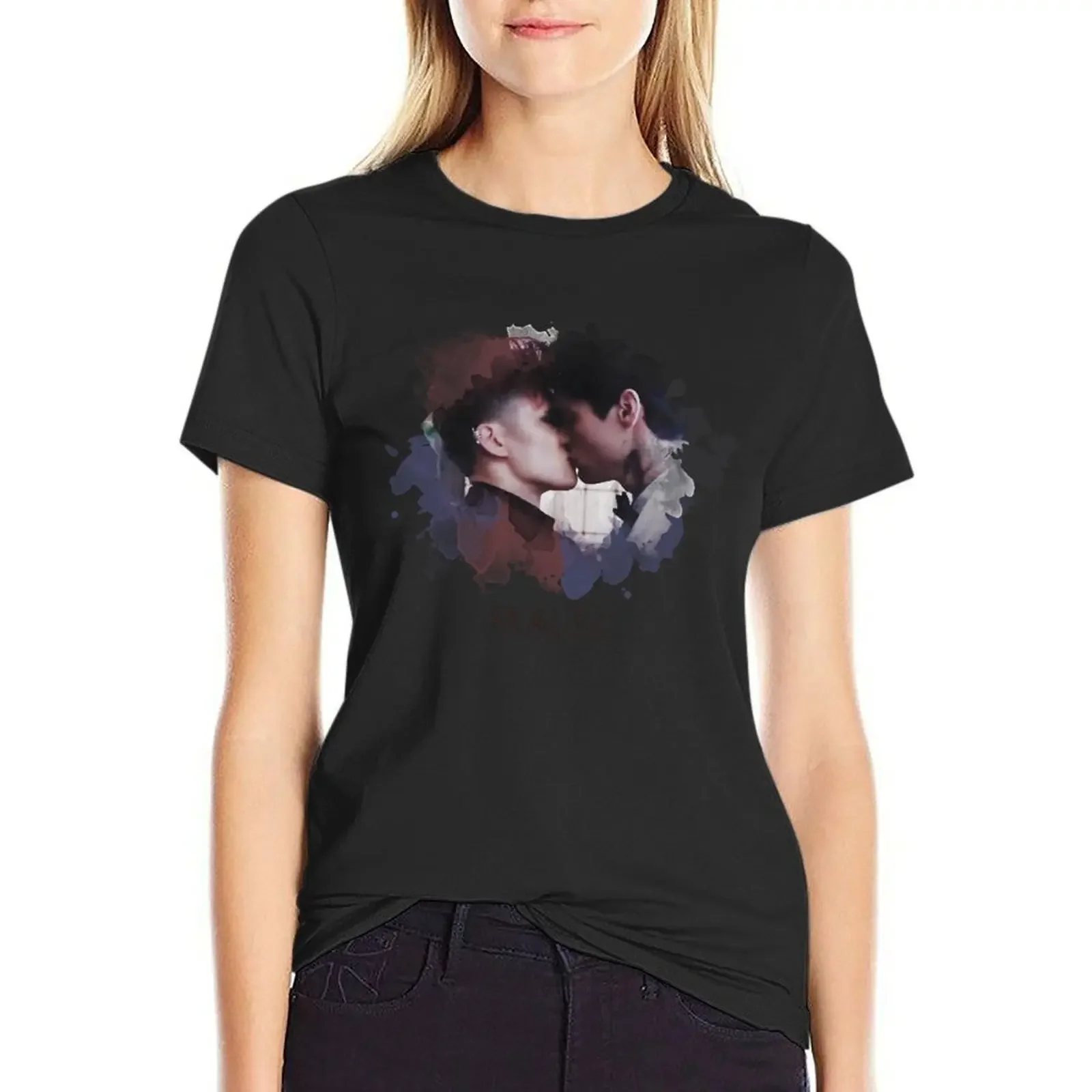 

My Favorite People Malec Shadowhunters Canvas Gifts For Birthday T-Shirt customizeds plain t-shirts for Women pack