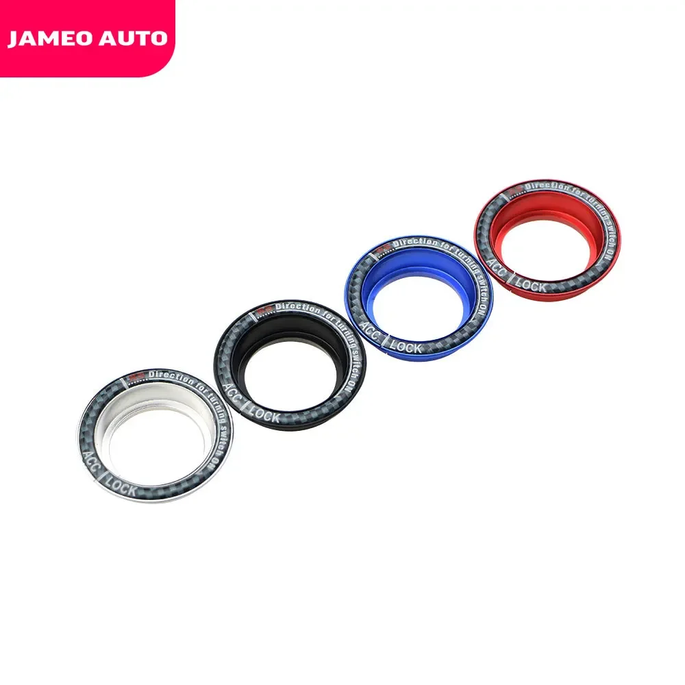 Car Ignition Key Switch Ring Trim Key Hole Circle Sticker for Ford Focus 2 3 MK2 MK3 Kuga Escape Everest Mondeo