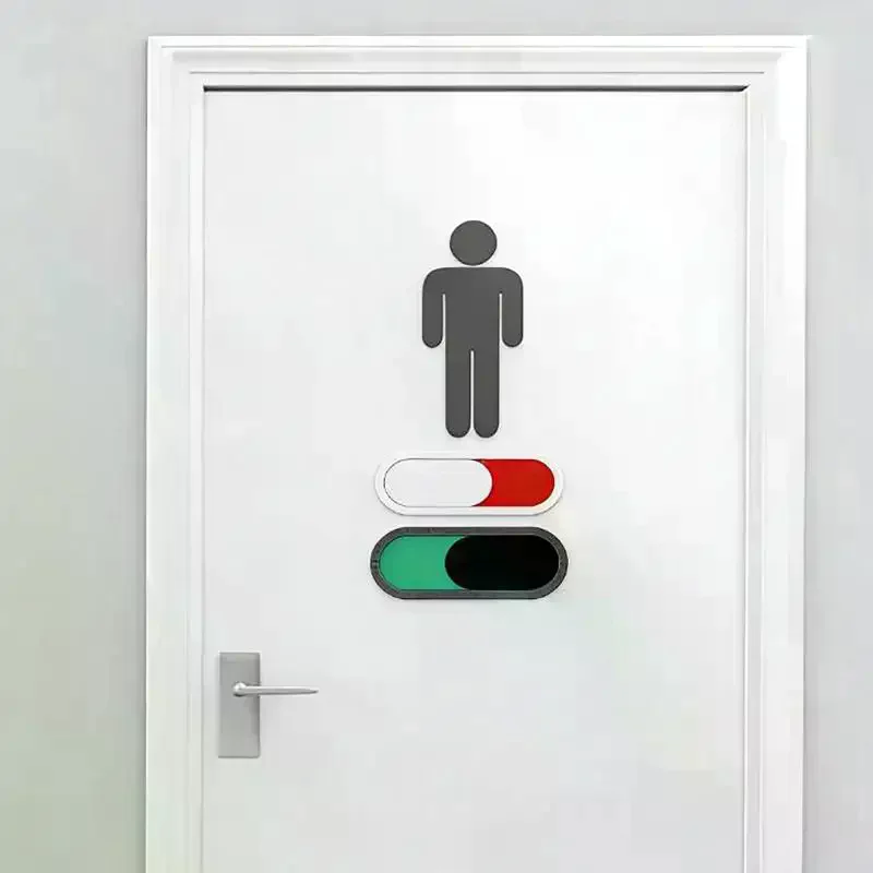 1Pcs Do Not Disturb Sign Room Available Or Notfor Door Privacy Sign Vacant Occupied Sign For Home Office Restroom Conference
