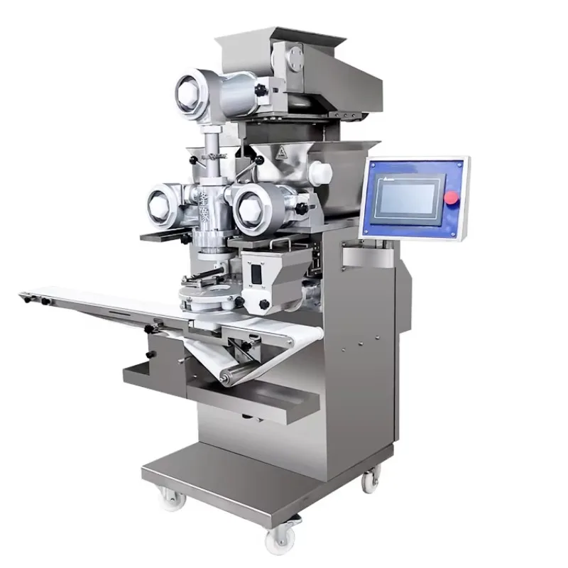 Pineapple Tarts Mooncake Maker Filling Machine Tamales Kibbeh Encrusting Machine Enruster Cookie Machine