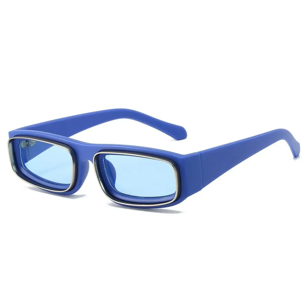 

Trendy Y2K Small Sunglasses Retro Fashion UV400 Sun Glasses Colorful Punk Eyewear for Women & Men