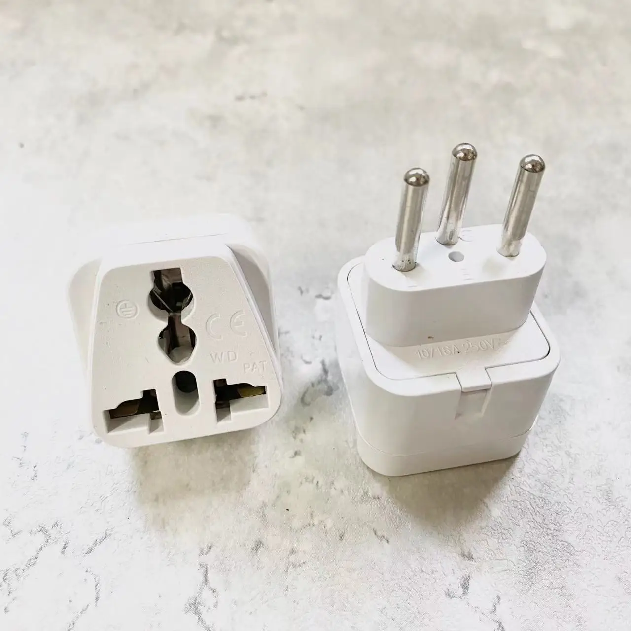 European Plug Adapter Power Converter Travel Plug Adaptor from US/UK/EU to Swiss for Switzerland