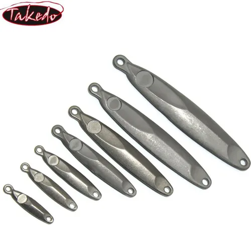 Imagen 1 del producto TAKEDO BY01 Señuelos de Pesca en blanco sin pintar 3,5G 5G 7G 10G 15G 25G 40G plantilla de tungsteno que se hunde DIY Jigging señuelo espacios en blanco plantilla de Metal