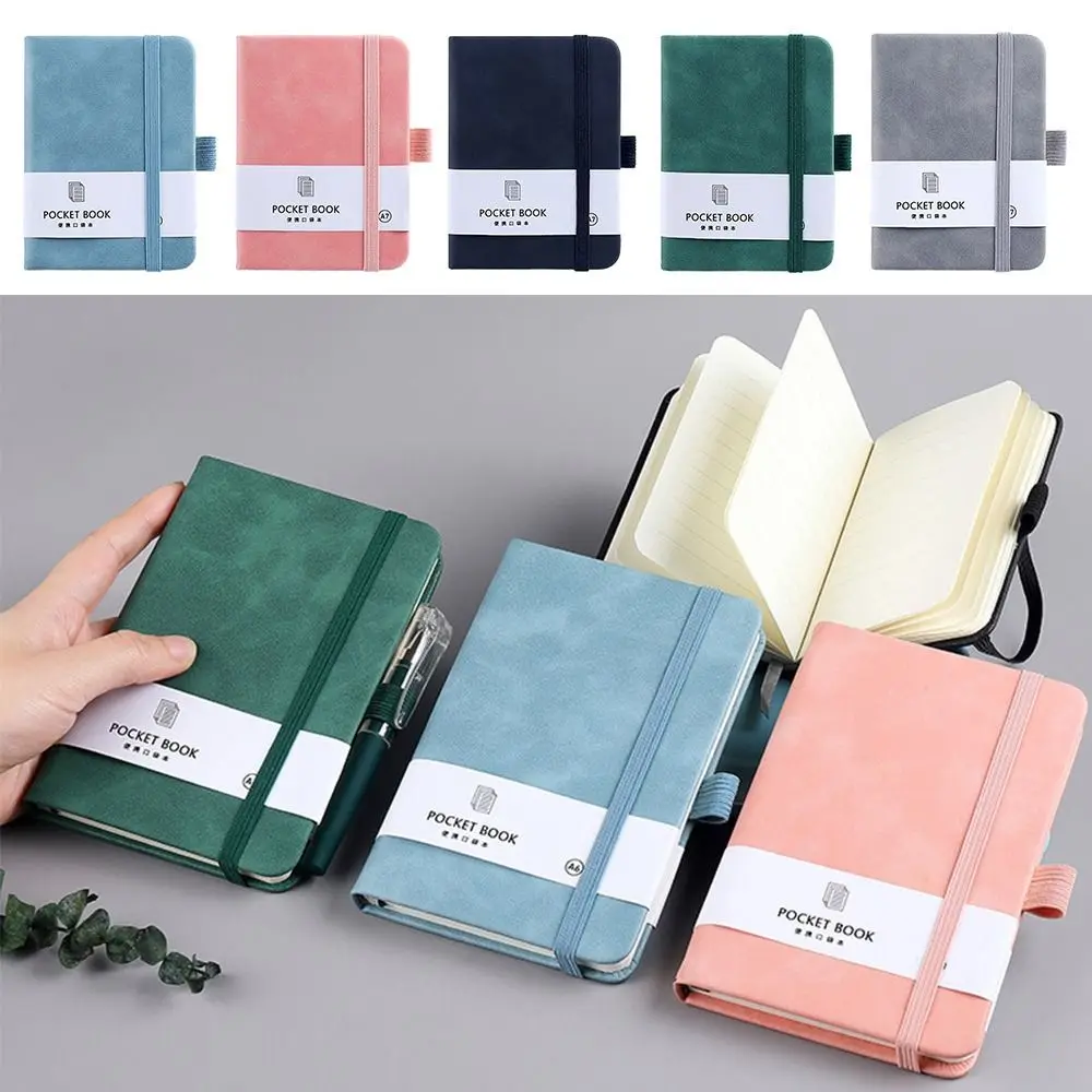 Mini A6/A7 Agenda Book Portable Notebook Creative Pocket Notepad To Do List Diary Weekly Planner Office School Stationery