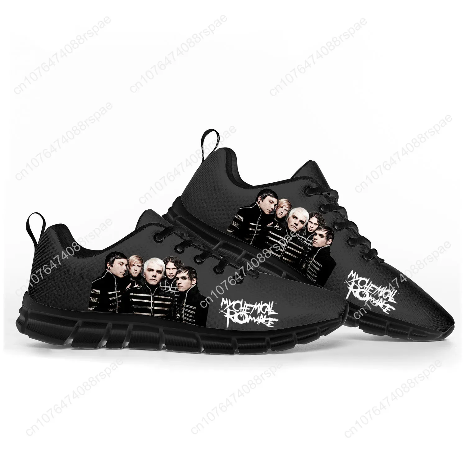 Romance Rock Band Chemical My Fashion Sports Shoes Mens Womens Teenager Kids Children Sneakers Custom High Quality Couple Shoes