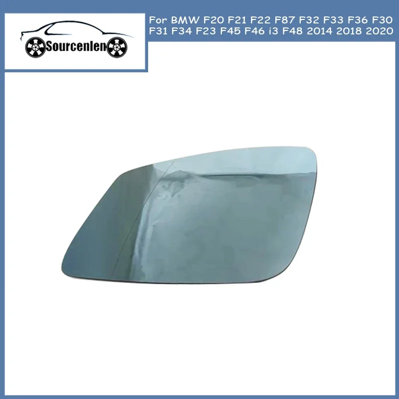 

Heated Mirror Glass For BMW F20 F21 F22 F87 F32 F33 F36 F30 F31 F34 F23 F45 F46 i3 F48 2014 2018 2020 51167284999 51167285000