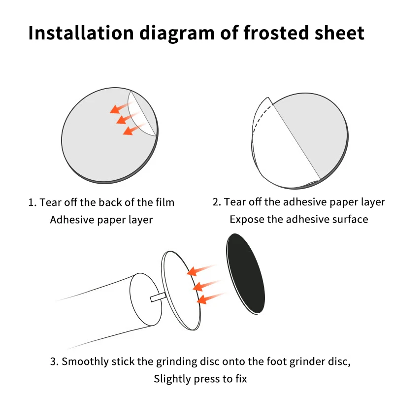 60pcs Replaceable Sandpaper Disc Cuticle Callus Remove Tool For Electric Foot File Callus Hard Remove Dead Skin Pedicure Tool