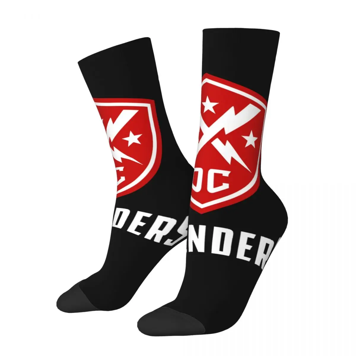 Crazy compression Defenders Sock for Men Harajuku Defenders Quality Pattern Crew Sock Casual