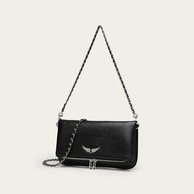 Bolso Mini Cuadrado Wing 2026 para Mujer, Bolso de Hombro y Bandolera de Moda 2026, Bolso Pequeño y Bonito, Bolso de Mano Versátil y Elegante