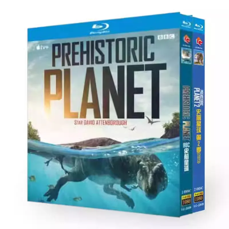 

Prehistoric Planet Season 1-2 Blu-ray Disc