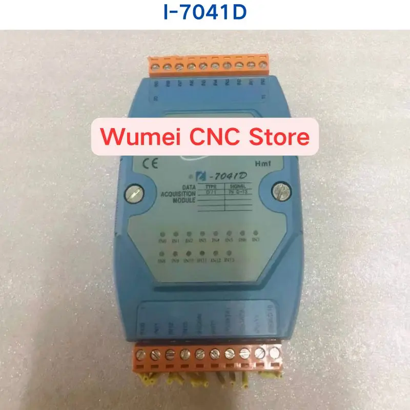 Second-hand test OK acquisition module i-7041D If you need other specifications please consult