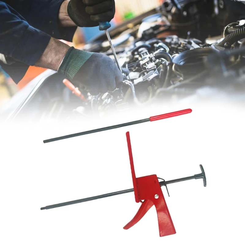 

Ergonomic Rubberized Foot Brake Pedal Control Depressor 28Inch Heavy Duty Steel Tool Suitable For Vehicle Testing Repair