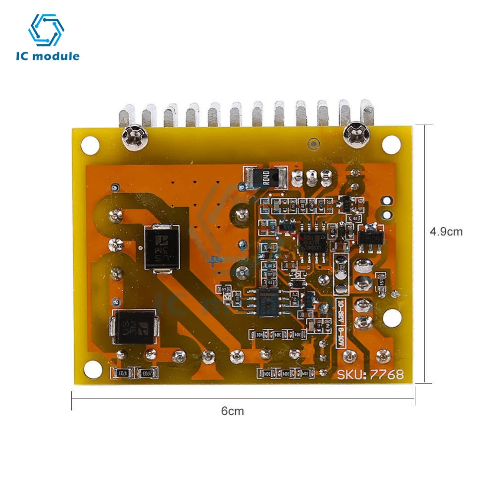 High Voltage DC-DC Boost Converter 8V-32V To ±5V-390V Adjustable ZVS Capacitor Charging Power Supply Boost Converter Module