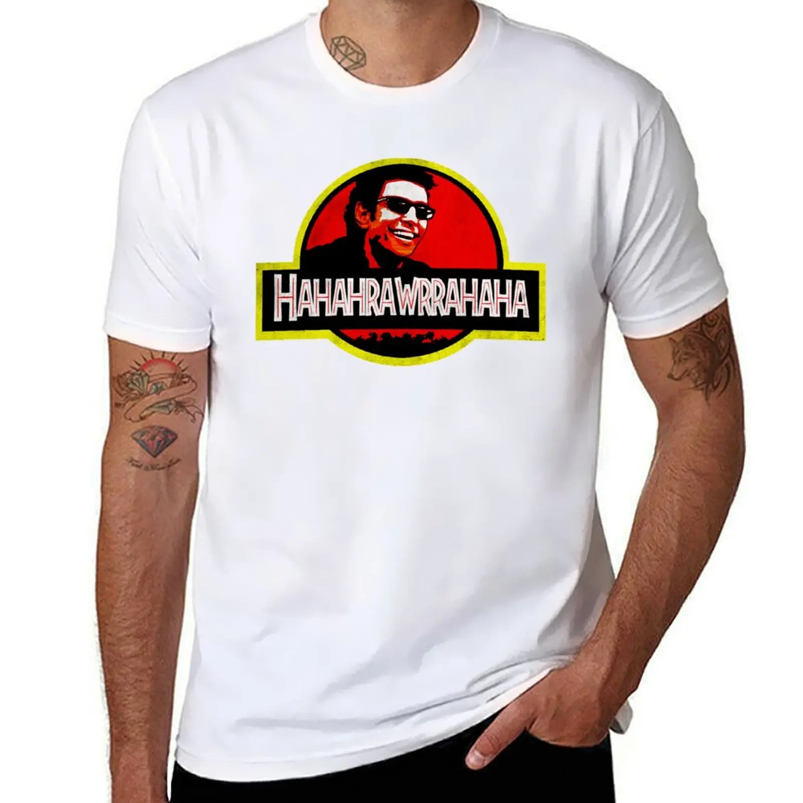 

HahahaRawrrahaha T-Shirt t shirt for man t shirts for man cotton T-Shirt