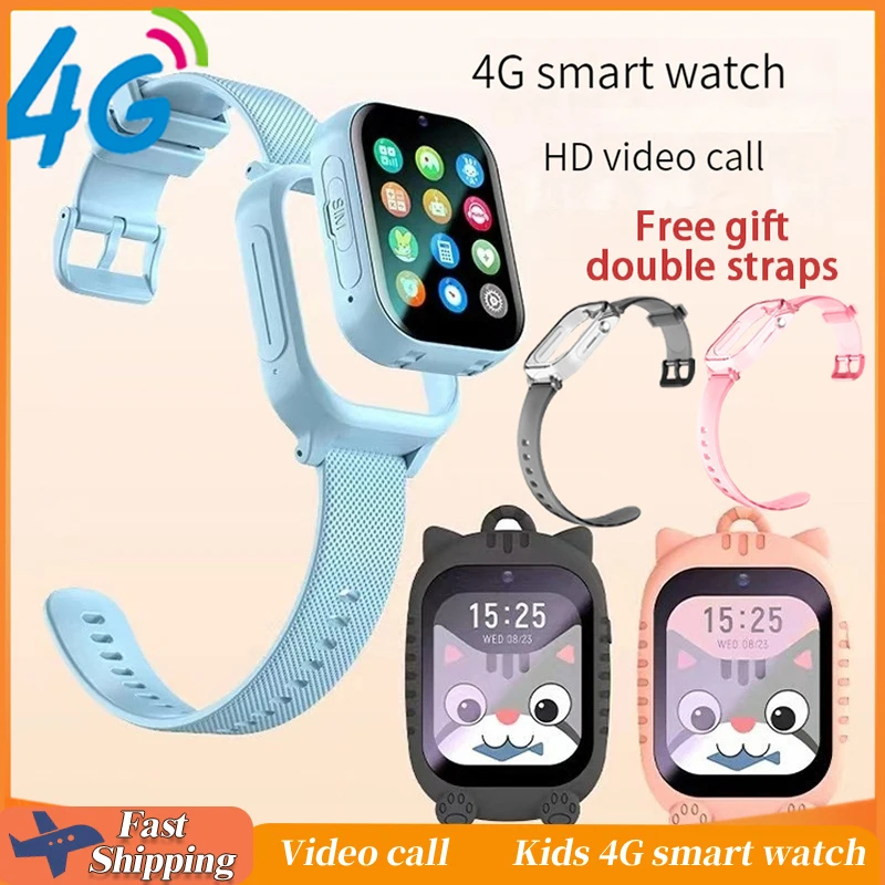 

Детские умные часы Xiaomi Mijia 4G, SOS, GPS, местоположение, видеозвонок, SIM-карта, камера, 850 мАч, удаленный монитор, браслет, детские умные часы