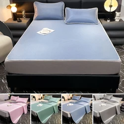 Summer Cooling Bed Mattress Ice Cold Feeling Sheet with Pillowcase Air Conditioning Soft Mat for Student Dormitory Cooling Pad