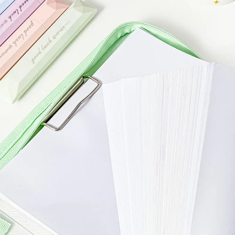 NEW A4 Stationery Storage Bag Large Capacity File Test Paper Storage Bag Transparent Waterproof Mesh Organizer Folders Handbag