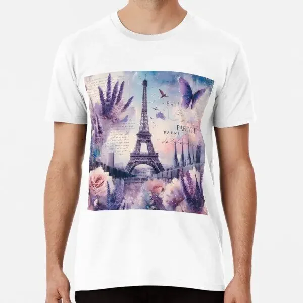 Best New Trending Rare Lavender and Paris Classic Premium T-shirt Size S - 5XL