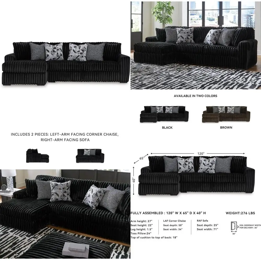 Modern 2-Piece Sect…