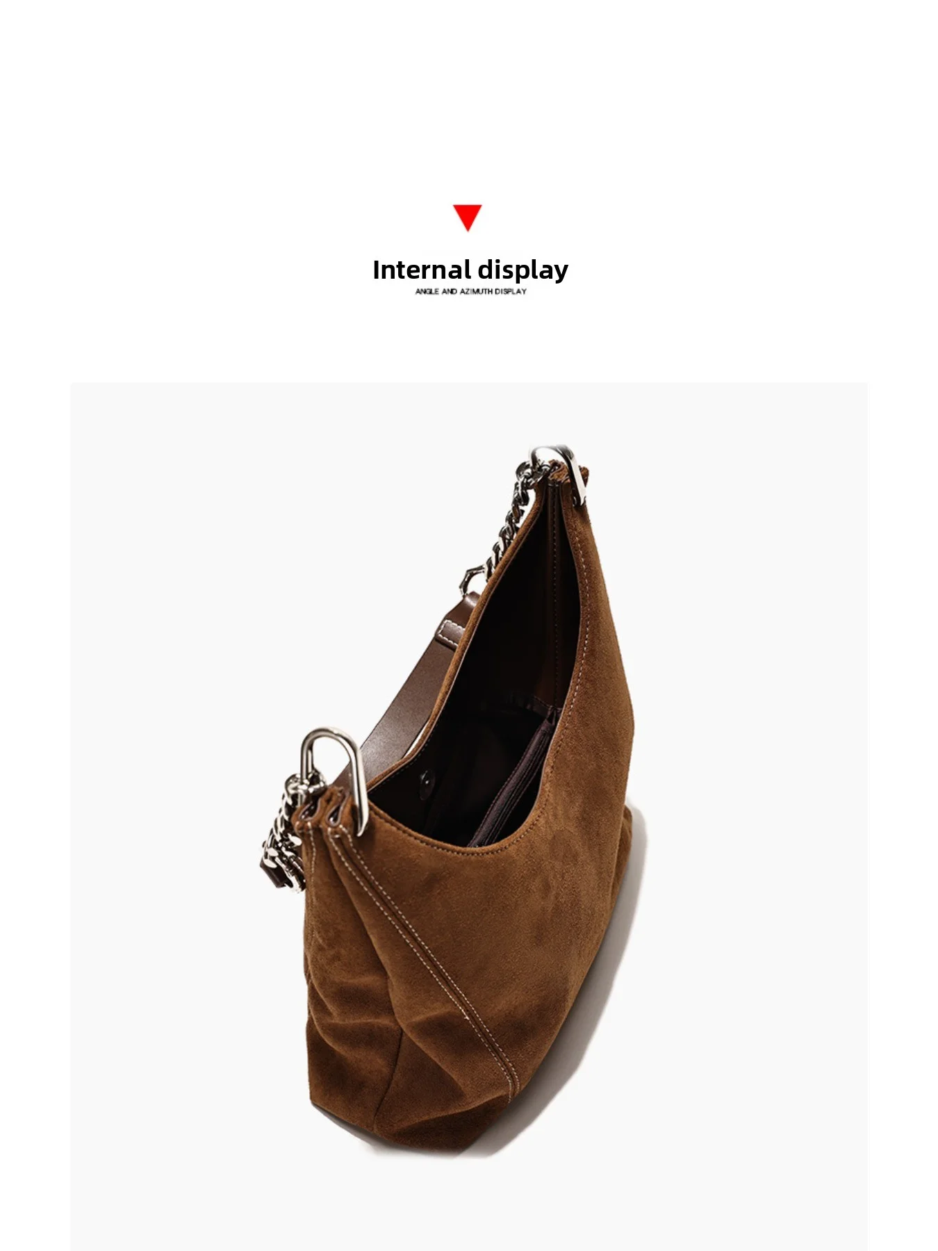 حقيبة كتف نسائية جديدة لخريف وشتاء 2025 على طراز ميلارد ذات سعة كبيرة #3