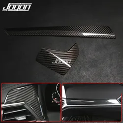 For BMW 3 4 Series G20 G21 G28 G22 G23 G26 2019 2020 2021 Car Interior Central Control Dashboard Panel Trim Real Carbon Fiber