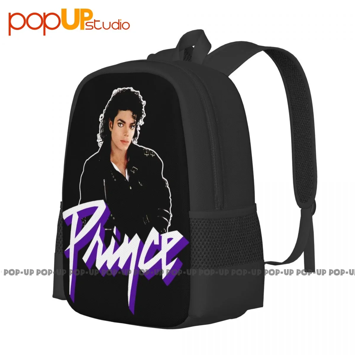 Michael Jackson Prince, Prince Rogers Nelson, Purple Rain Backpack Large Capacity Gym Riding Backpack