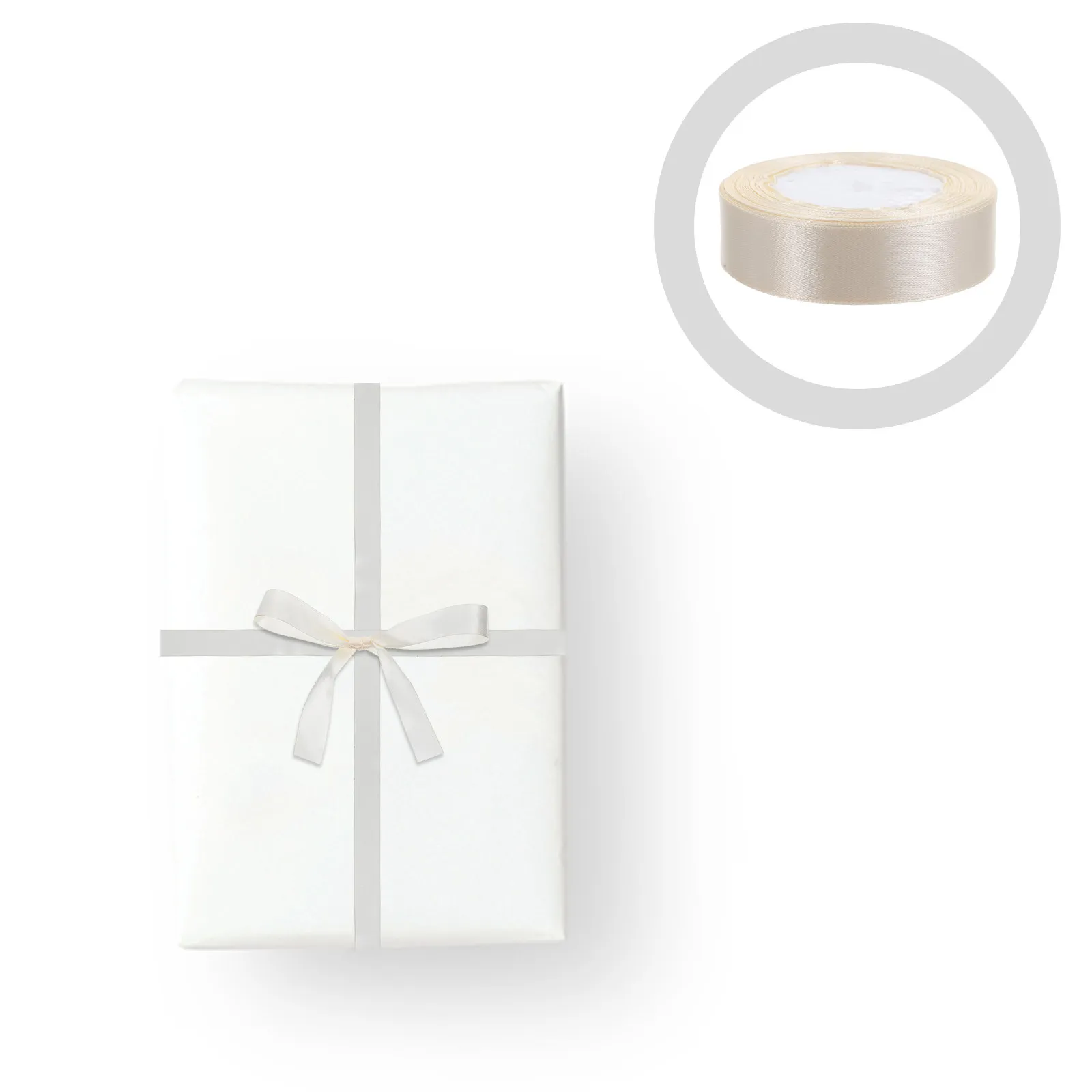 

5 Rolls Polyester Ribbons for Craft DIY Gift Wrapping Ribbon for Wedding Decoration Birthday Party Favor Accessories