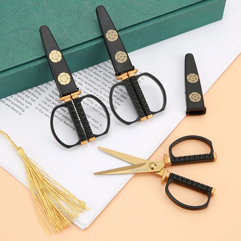 1pcs Vintage Craft Scissors Stainless Steel Scissors Sewing Fabric Cutter Embroidery Scissors Tailor Scissor Thread Scissor