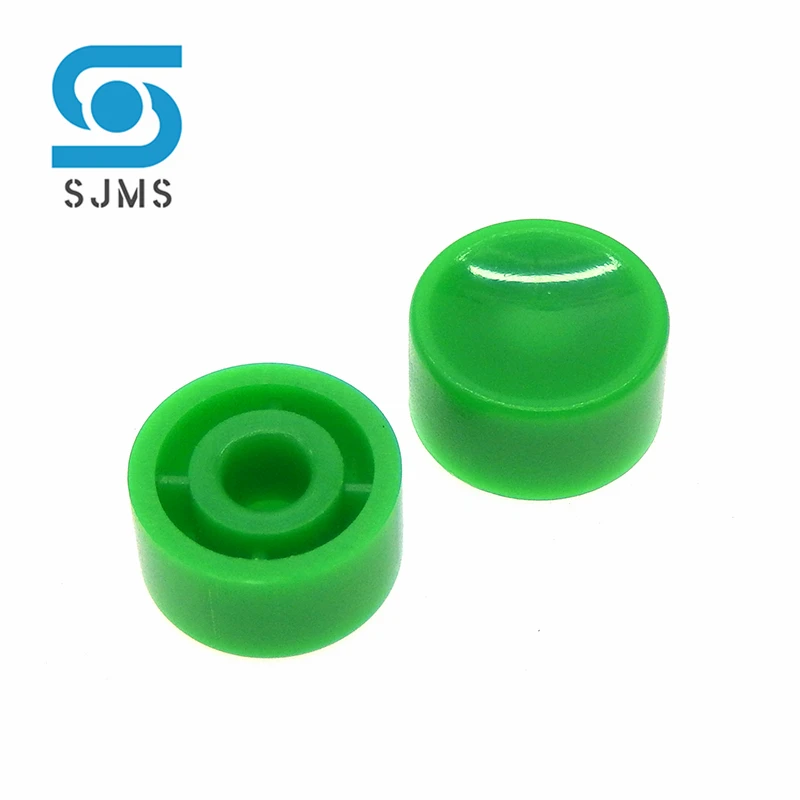 20PCS A17 Inner Hole 3.2/3.4mm Tactile Switch Button Caps Push Key Caps Multicolor Concave 5.3*10mm for 6 * 6 Round Tact Switch