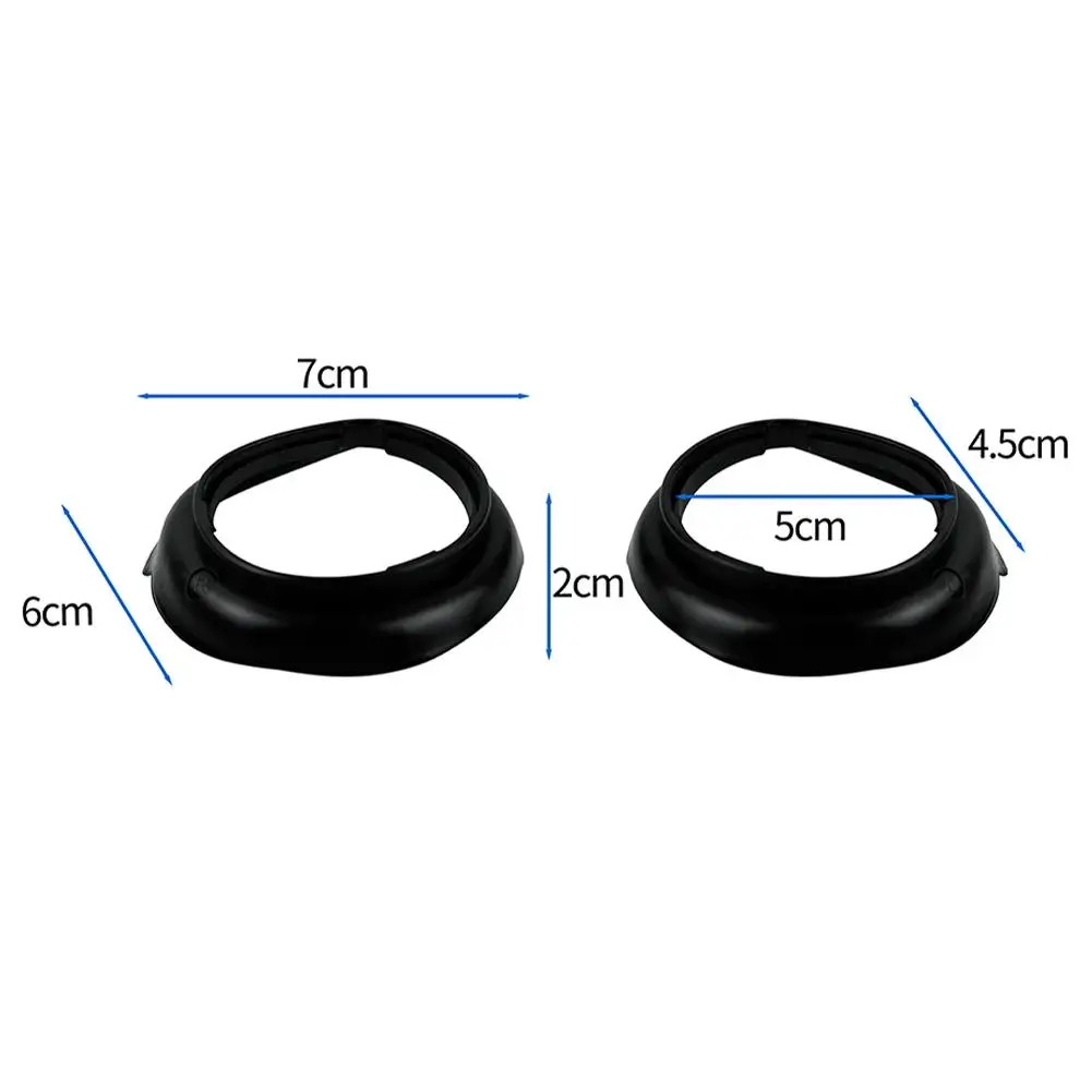 Lens Frame capa protetora para Meta Quest 3, controlador Headset Mirror, óculos, 2pcs