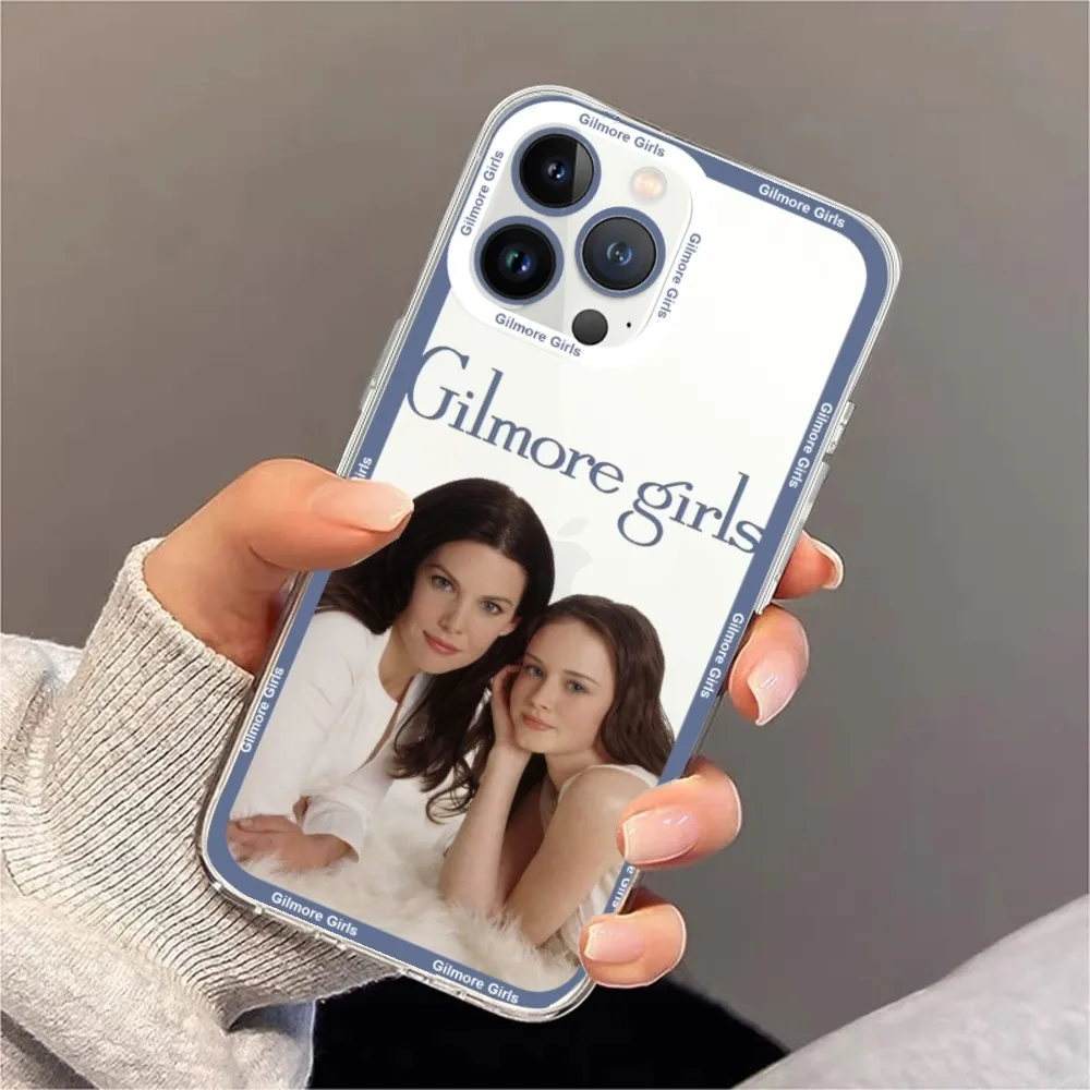 Gilmore Girls TV Phone Case For iPhone 11 12 Mini 13 14 15 Pro Max Transparent Shell