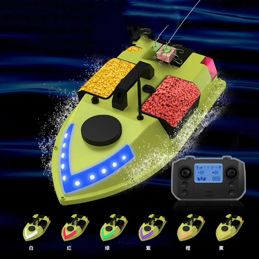 High quality autonomous ship GPS positioning automatic return 500 meters remote control bait fishing and nesting boat