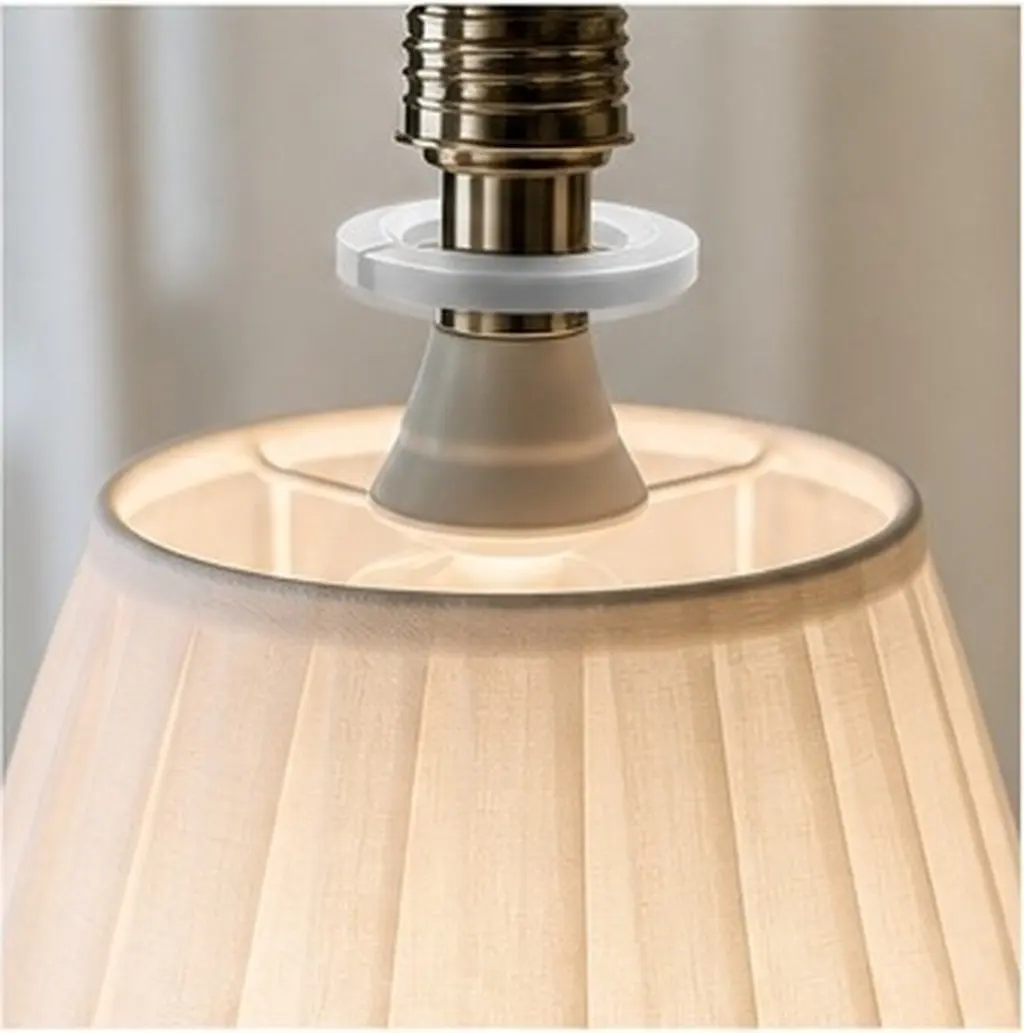 6Pcs Lamp Holder Adapter Rings E27 to E14 Lamp Shade Reducer Converter for Light Shade Replacement Parts Accessories
