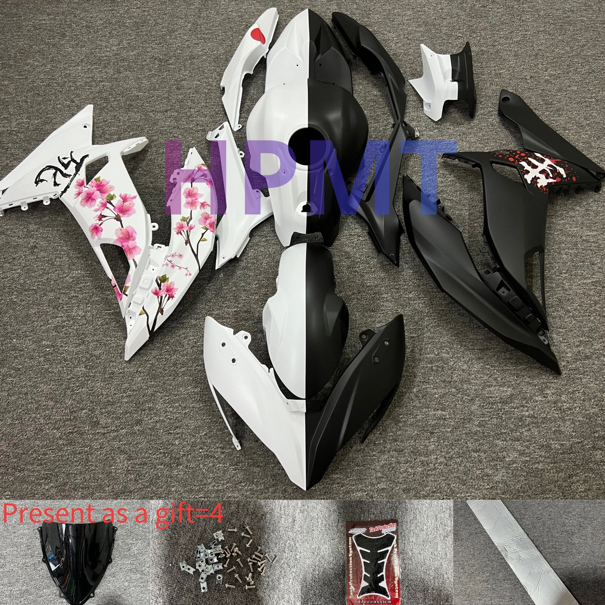 New ABS Motorcycle Fairings Kit for KAWASAKI Ninja650 ER-6F 2017-2019 NINJA650R ER-6N 2017 2018 2019  Bodywork fairing Kit